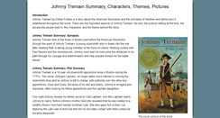 Desktop Screenshot of johnnytremain.org